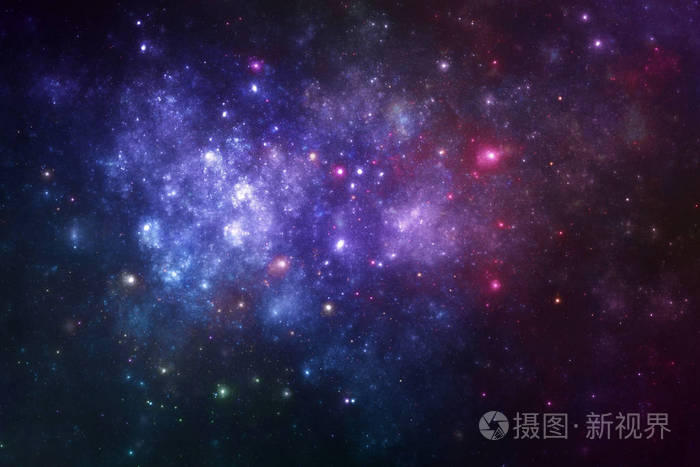梦幻宇宙银河与星和星云, 天文背景