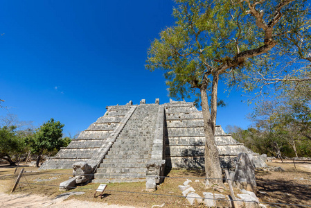墨西哥尤卡坦半岛鸡察历史遗迹图片