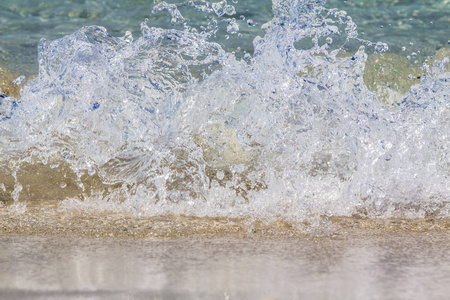 海水溅水