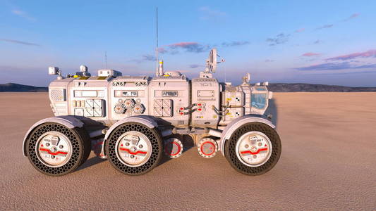 太空漫游者空间 rover3d Cg 渲染