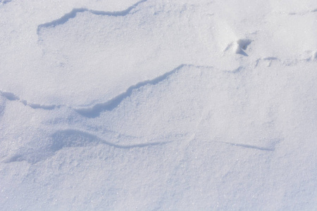 冰冻的雪面明亮的表面