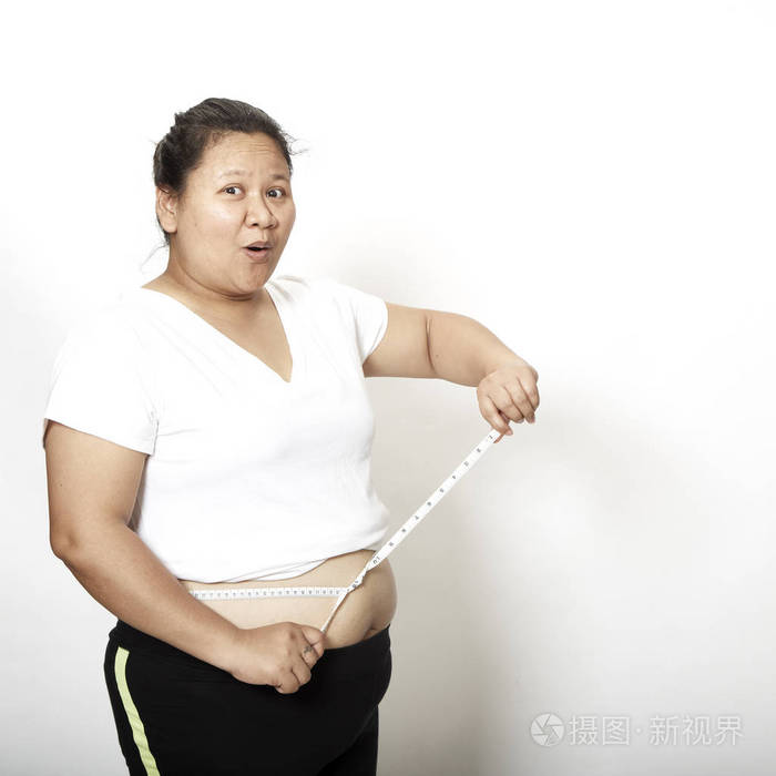 亚洲肥胖妇女测量
