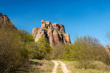 贝洛格拉奇克 保加利亚岩红色岩石雕塑教科文组织世界遗产的一部分