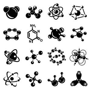 分子图标设置, 简单样式