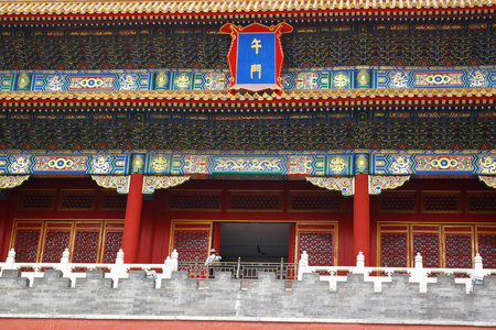 在中国北京故宫的经络门