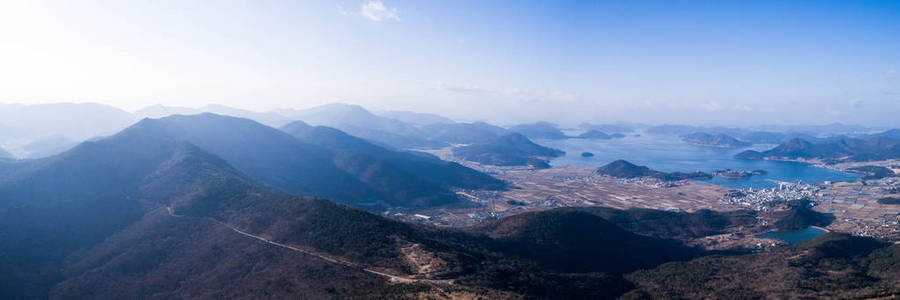 山海村鸟瞰图