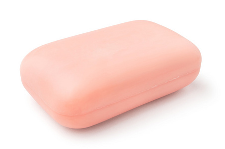 单粉红色肥皂