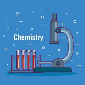 化学科学海报图标