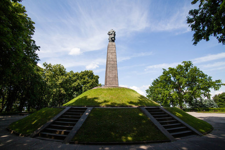 乌克兰 Kaniv 塔拉斯舍甫琴科纪念碑