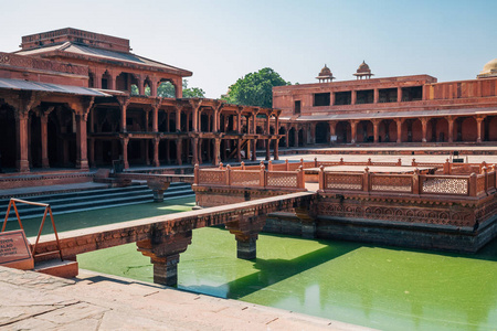 法塔赫 Sikri 教科文组织世界遗产遗址在印度