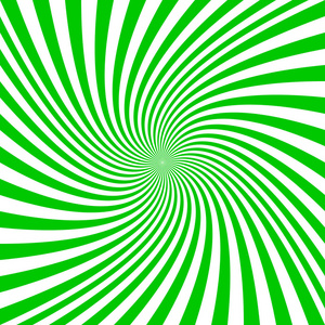绿色和白色螺旋设计背景