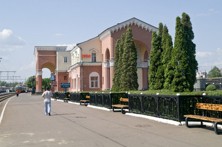 火车站是在奥廖尔市