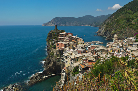 vernazza 五渔村的意大利