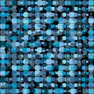 抽象蓝色几何形状背景