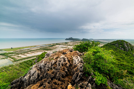 高岩石山 Sam Roi Yod 国家公园, 泰国