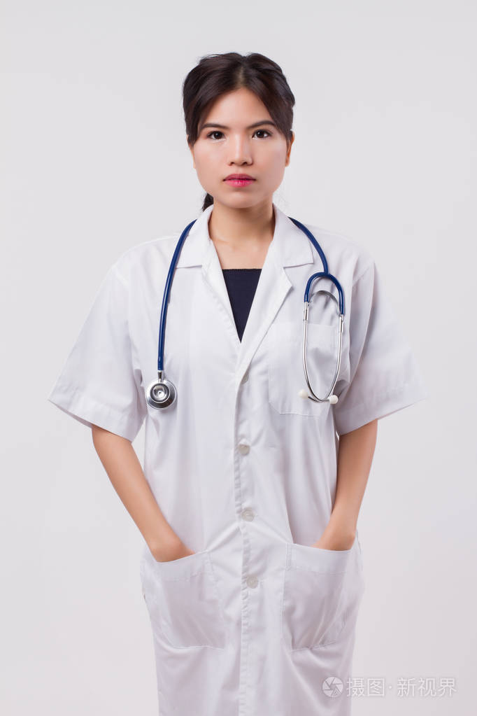 自信快乐的亚洲女医生, 女医生, 女外科医生, 女医生, 医院工作者