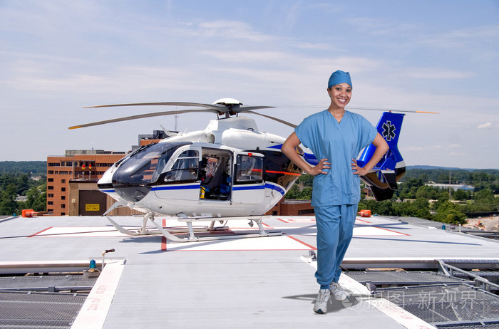 医生和生活飞行 helecopter