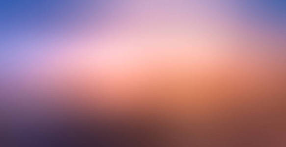 蓝色粉红色模糊橙色紫色黄色抽象背景