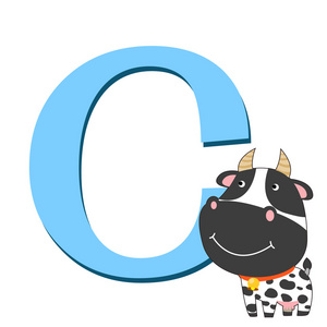 动物字母 c