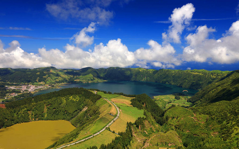 Cidades Sete, 亚速尔群岛群岛, Poprtugal, 欧洲的景观