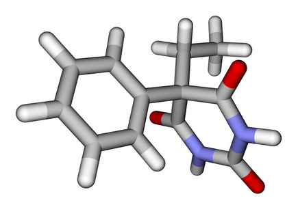  癫痫药物 三维分子结构