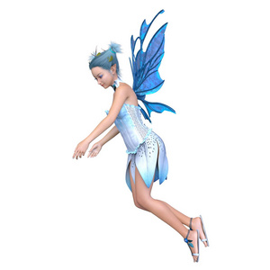 仙女的 Fairy3d Cg 渲染