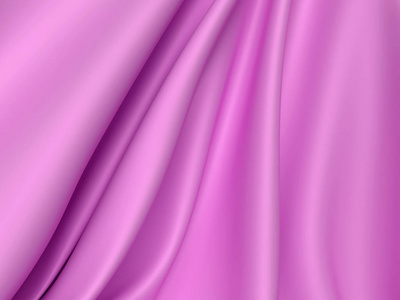 抽象纹理。粉红色丝绸