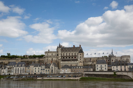 法国卢瓦尔河谷阿姆博斯城堡全景