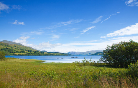 苏格兰，夏天风景