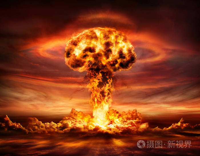 核弹爆炸-蘑菇云