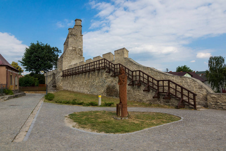 波兰 Swietokrzyskie Szydlow 防御墙和 Krakowska 门