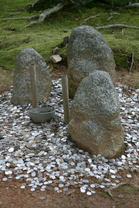 岩石花园金阁寺 京都日本