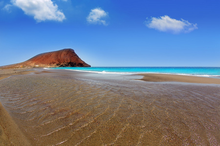 特内里费岛的海滩 playa de la tejita