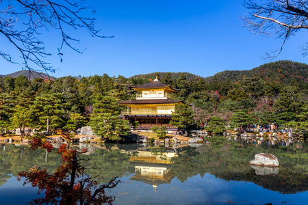 金阁寺 金阁 京都，日本