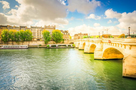 pont neuf，巴黎，法国