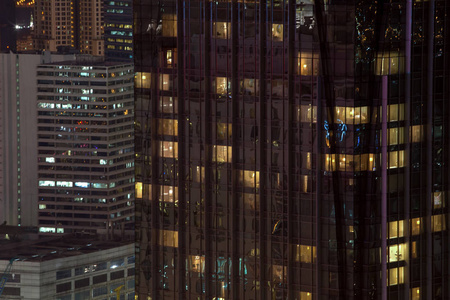 吉隆坡城市夜景