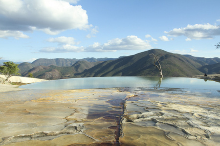 墨西哥瓦哈卡州 hierve el agua