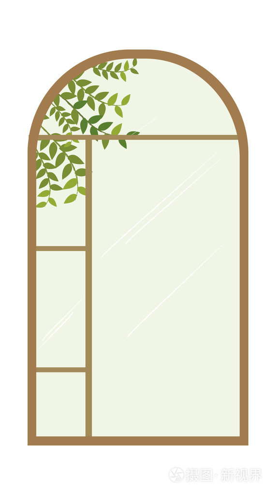 窗口插画-正版商用图片05aa7s-摄图新视界