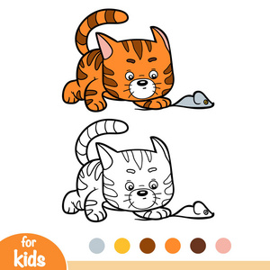 儿童图画书，猫咪