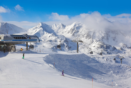 山滑雪度假村 hochgurgl 奥地利