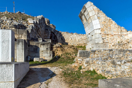 希腊腓东马其顿和色雷斯古城遗址