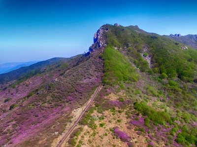 Hwangmae 山, 韩国, 亚洲的景观