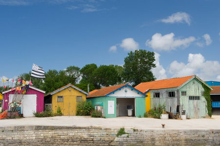 在法国酒庄德 oleron