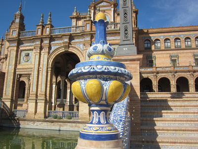 The Plaza de Espaa, Spain Square.