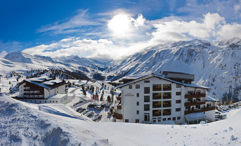 山滑雪度假村 hochgurgl 奥地利