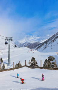 山滑雪度假村 obergurgl 奥地利