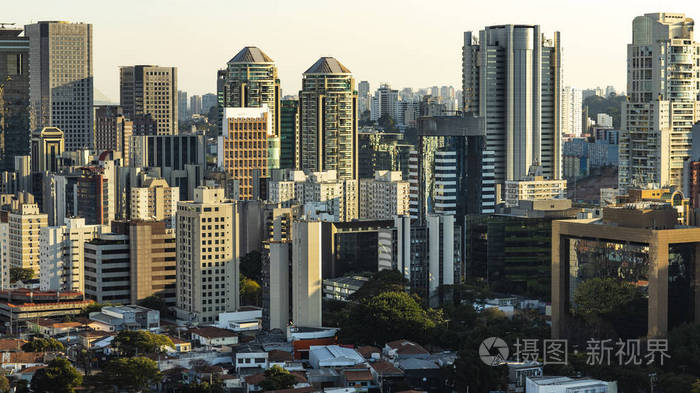 巴西圣保罗, 大城市, 大建筑, 南美洲