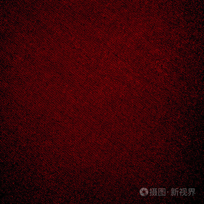黑色背景与红色画布纹理图案和小插图