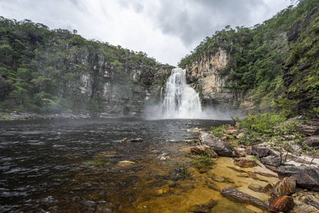 Chapada Veadeiros, 戈亚斯州, 巴西中部的大美丽瀑布景观