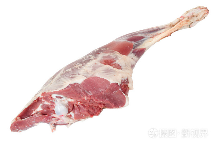 生烤羊腿